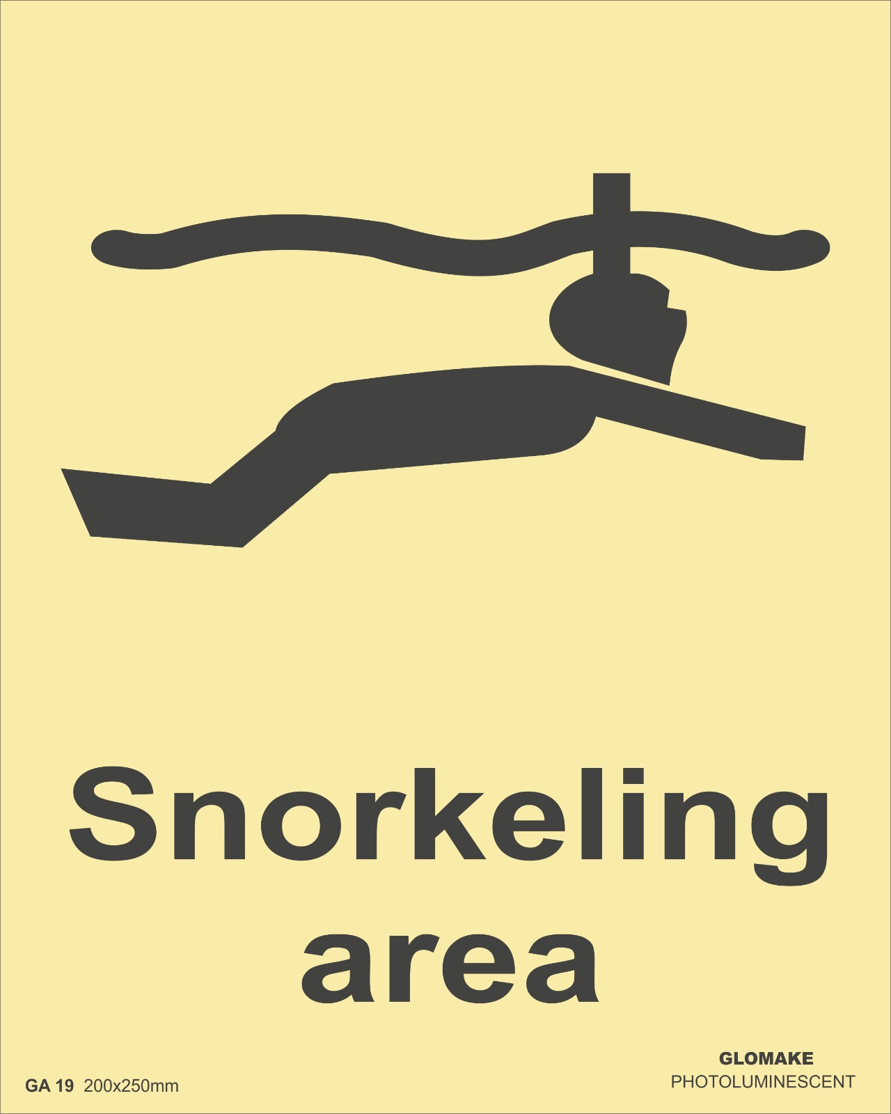 SNORKELING AREA 
(GA 19)